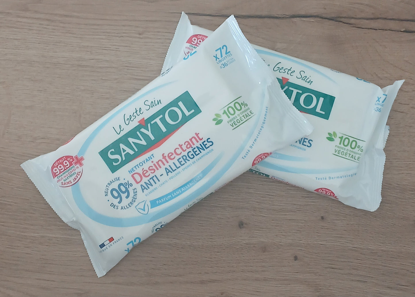 Lingettes SANYTOL