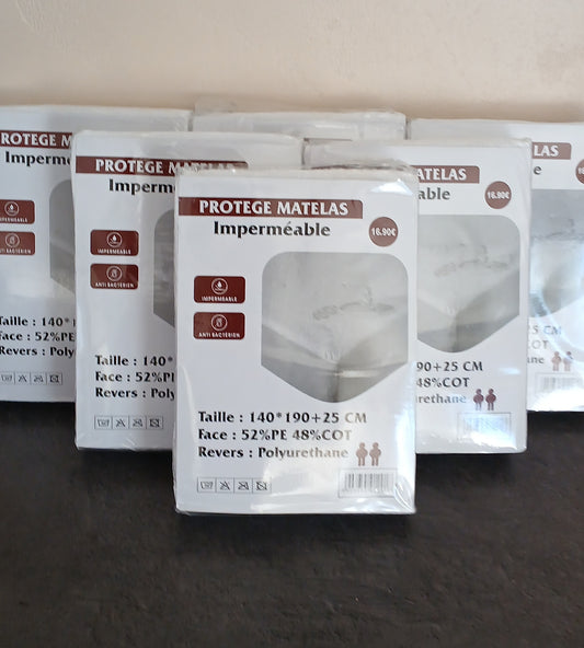 Protège Matelas Imperméable 140x190cm