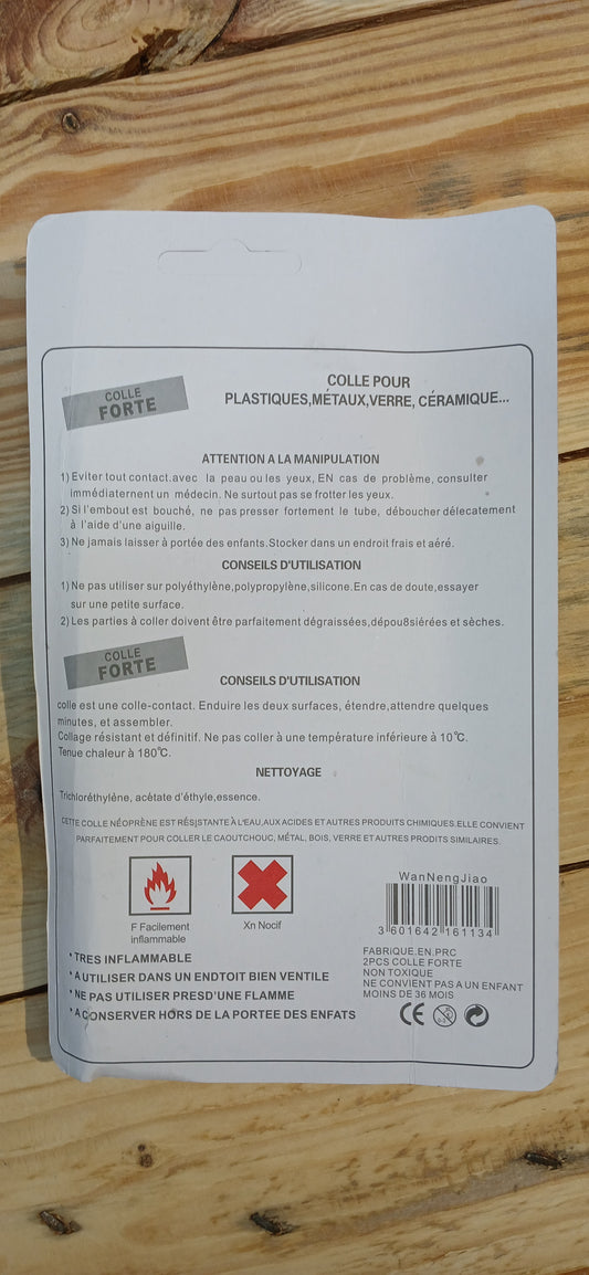 2 colle forte 40gr pcs