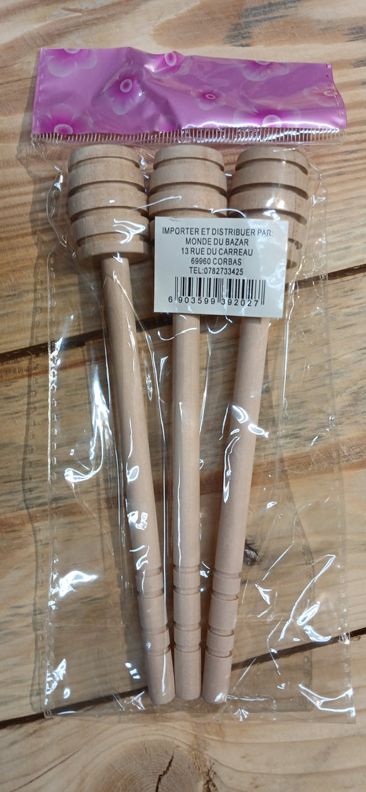 Lot 3 cuillères à miel