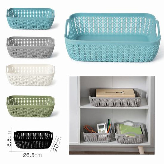 PANIER RECTANGULAIRE LESY 26.5 x 20 x 8.5 cm