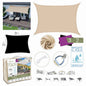 TOILE D'OMBRAGE BEIGE 2 x 3 m + SAC