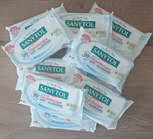 Lingettes SANYTOL