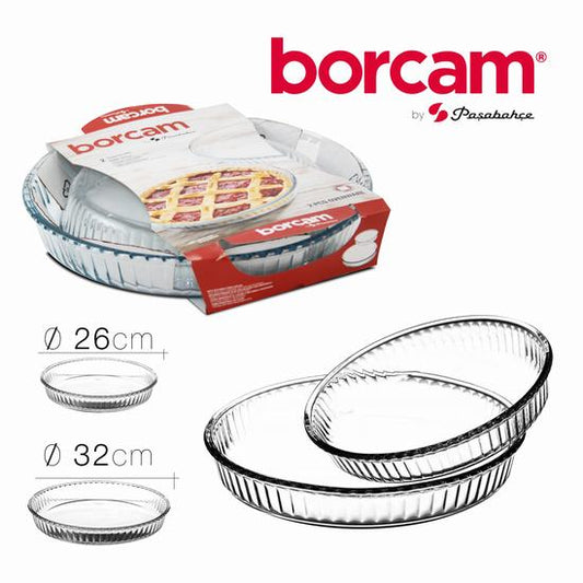 PLAT A TARTE X2 DIAM.32/26CM