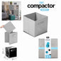 CUBE DE RGT INTISSE 31 x 31 x H 31 cm GRIS