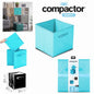 CUBE DE RGT BLEU CIEL 31x 31 x H 31 cm