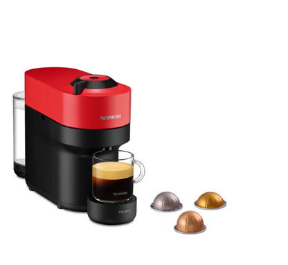 Nespresso KRUPS Vertuo pop rouge