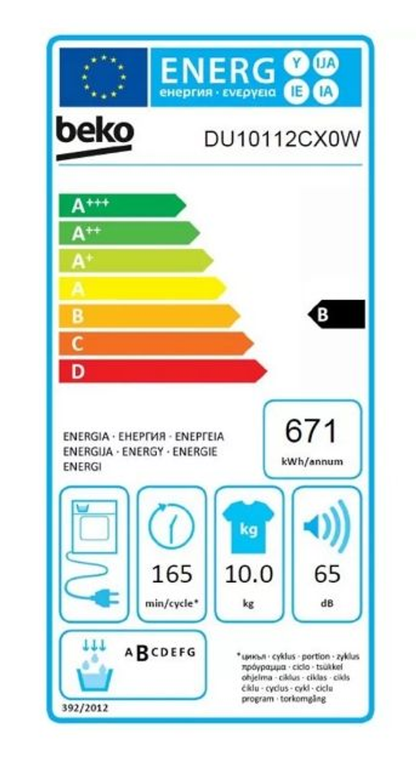 Sèche linge BEKO à condensation 10KG