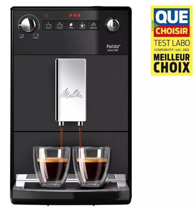 Expresso Broyeur MELITTA purista noir