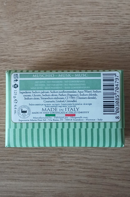 Savon Italien Muschio Bianco
