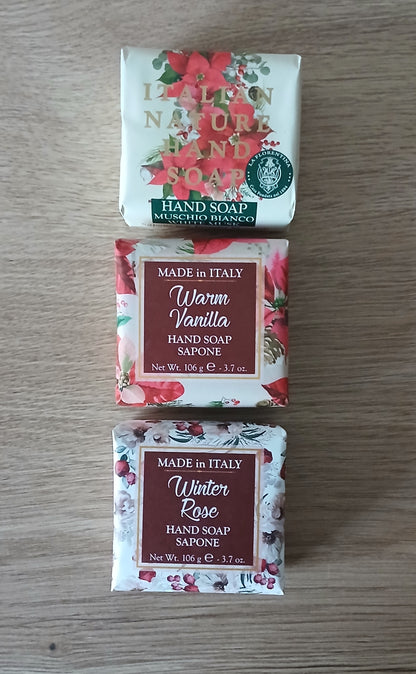Savon italien rose
