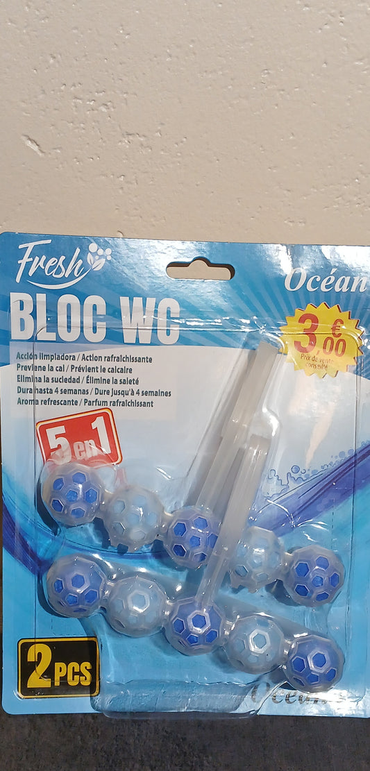 Bloc wc parfum Océan
