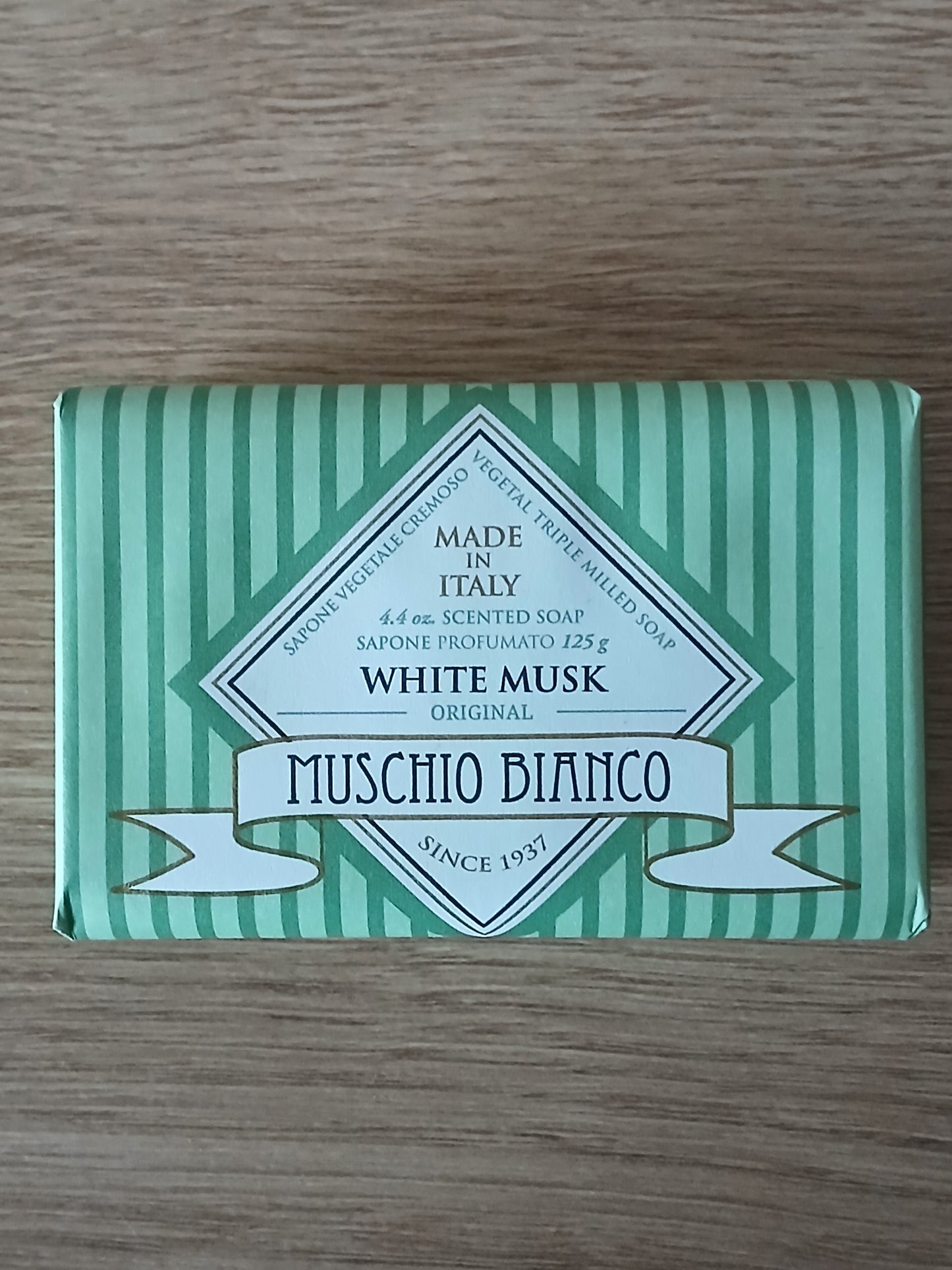 Savon Italien Muschio Bianco