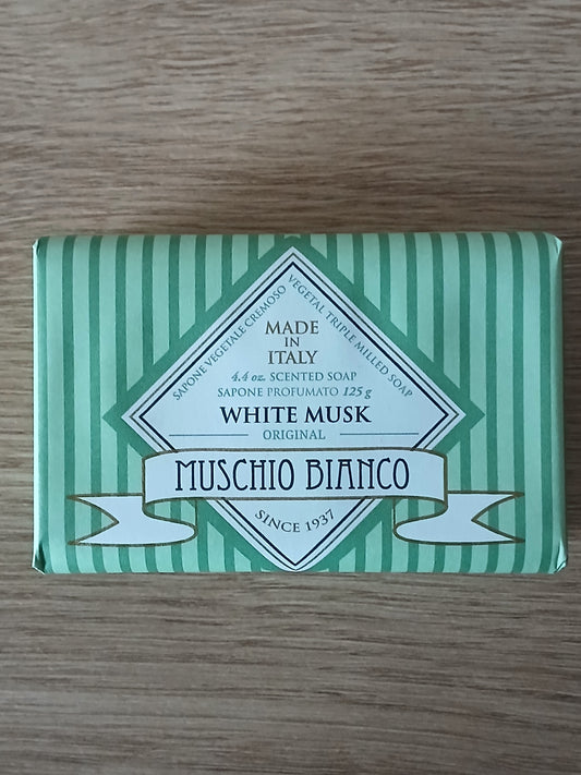 Savon Italien Muschio Bianco