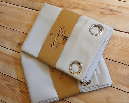 2 rideaux occultants pampa 140x180cm