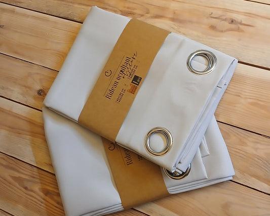 2 rideaux occultants pampa 140x180cm