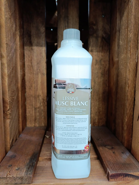 Lessive Musc blanc
