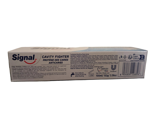 Dentifrice signal