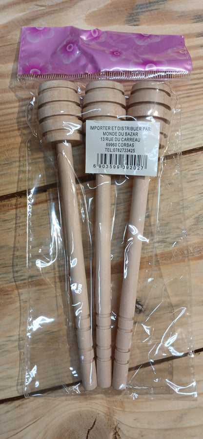 Lot 3 cuillères à miel